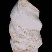 Caribbean Calcite flame 55*108mm 404.7g Rocks and Things Store