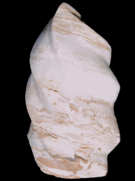 Caribbean Calcite flame 55*108mm 404.7g Rocks and Things Store
