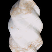 Caribbean Calcite flame 55*108mm 404.7g Rocks and Things Store