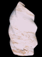 Caribbean Calcite flame 55*108mm 404.7g Rocks and Things Store