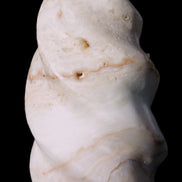 Caribbean Calcite flame 55*117mm 449.7g Rocks and Things Store