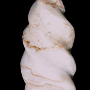 Caribbean Calcite flame 55*117mm 449.7g Rocks and Things Store