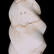 Caribbean Calcite flame 55*117mm 449.7g Rocks and Things Store