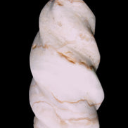 Caribbean Calcite flame 55*117mm 449.7g Rocks and Things Store