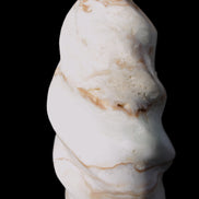 Caribbean Calcite flame 55*117mm 449.7g Rocks and Things Store