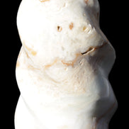 Caribbean Calcite flame 55*117mm 449.7g Rocks and Things Store