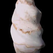 Caribbean Calcite flame 55*117mm 449.7g Rocks and Things Store