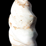 Caribbean Calcite flame 55*117mm 449.7g Rocks and Things Store