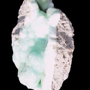 Blue Aragonite Caribbean Calcite specimen 101*40*79mm 223g Rocks and Things Store