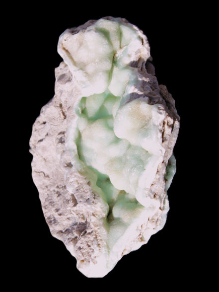 Blue Aragonite Caribbean Calcite specimen 101*40*79mm 223g Rocks and Things Store