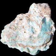 Blue Aragonite Caribbean Calcite specimen 97*53*85mm 395g Rocks and Things Store