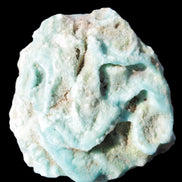 Blue Aragonite Caribbean Calcite specimen 97*53*85mm 395g Rocks and Things Store