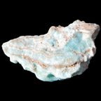 Blue Aragonite Caribbean Calcite specimen 97*53*85mm 395g Rocks and Things Store