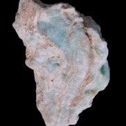 Blue Aragonite Caribbean Calcite specimen 97*53*85mm 395g Rocks and Things Store