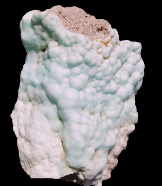 Blue Aragonite Caribbean Calcite specimen 95*48*68mm 352.2g Rocks and Things Store