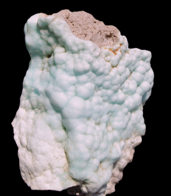 Blue Aragonite Caribbean Calcite specimen 95*48*68mm 352.2g Rocks and Things Store