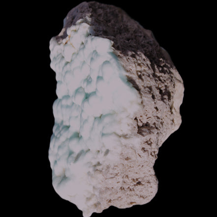 Blue Aragonite Caribbean Calcite specimen 95*48*68mm 352.2g Rocks and Things Store
