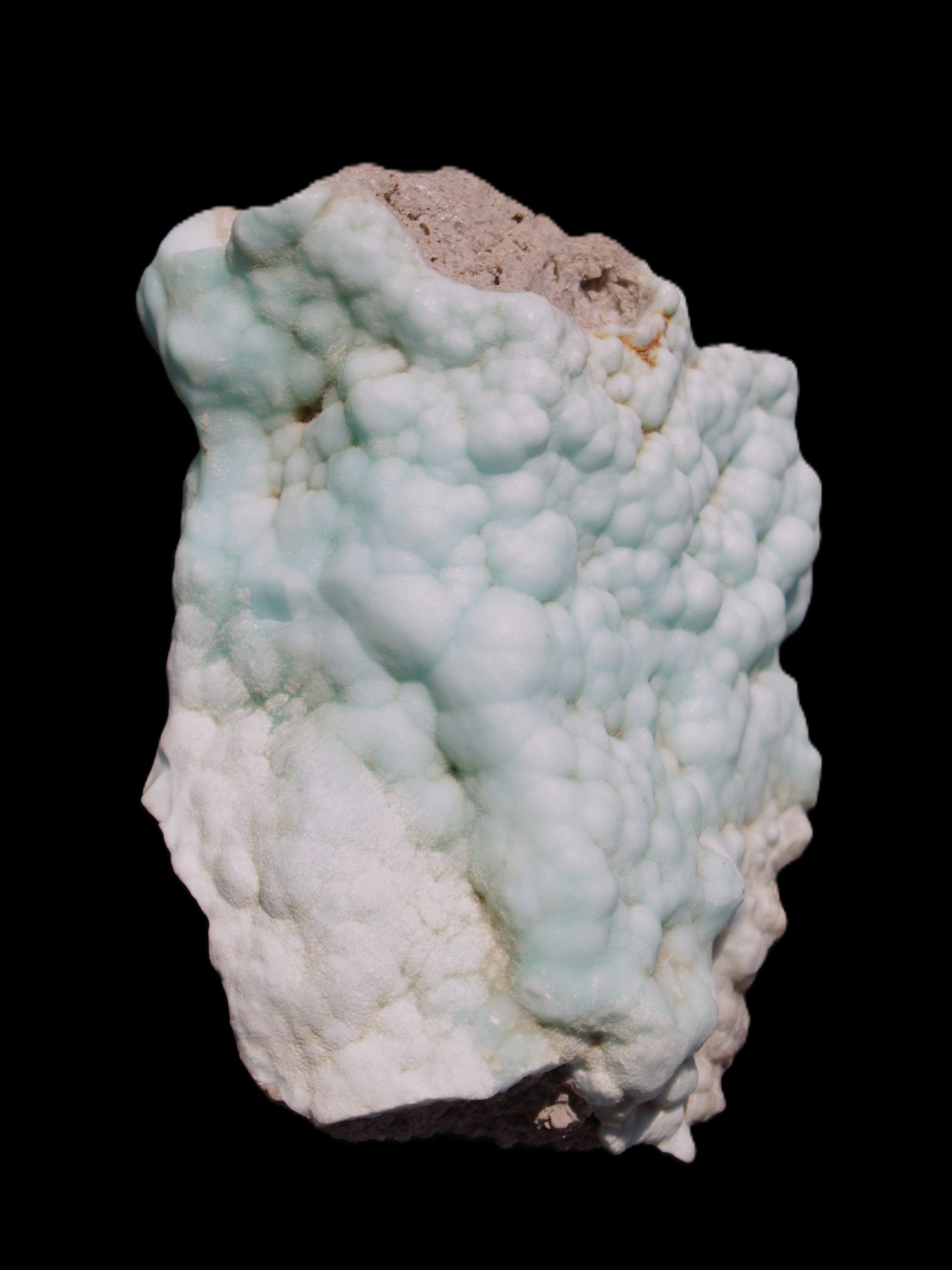 Blue Aragonite Caribbean Calcite specimen 95*48*68mm 352.2g Rocks and Things Store