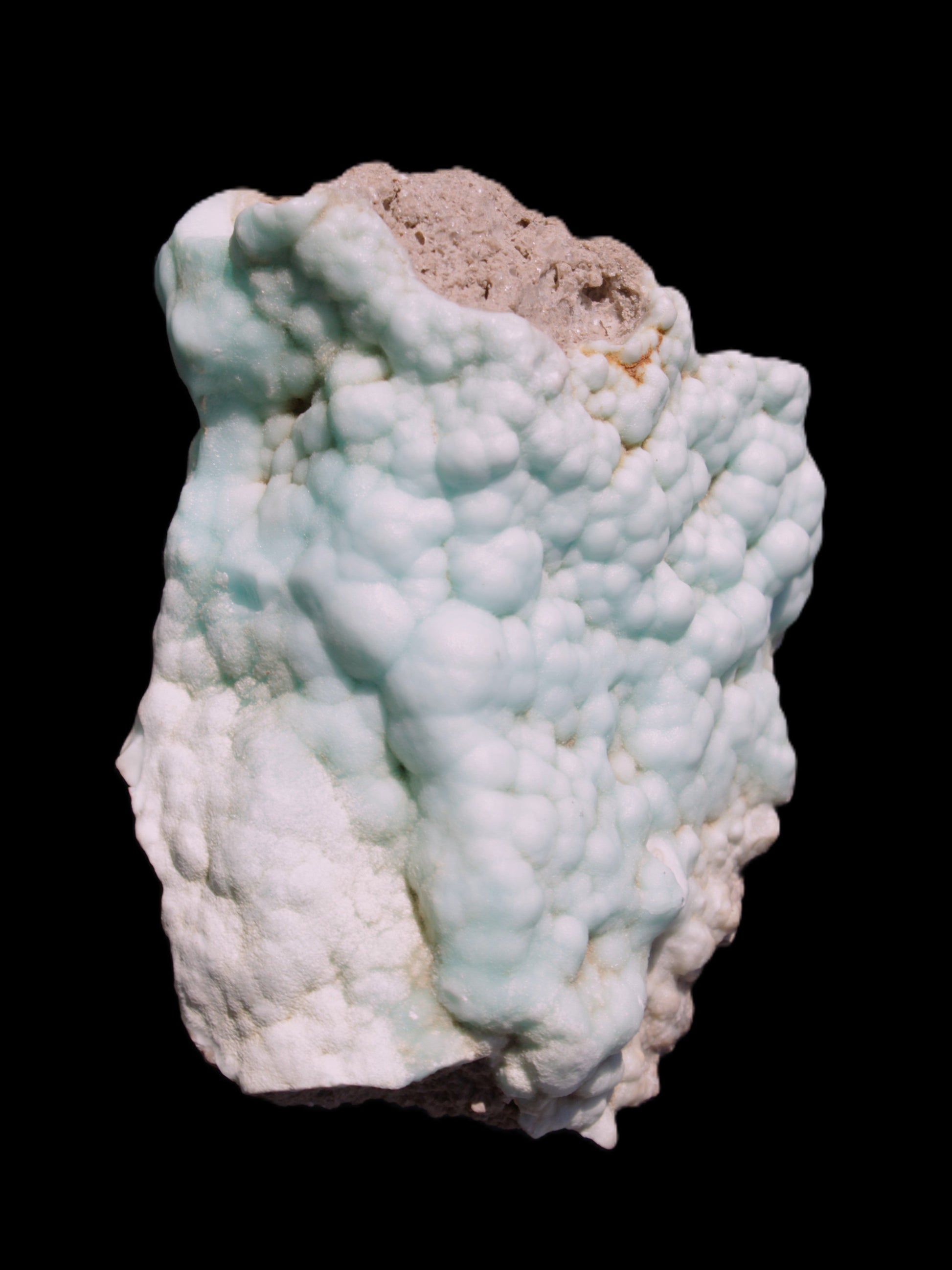 Blue Aragonite Caribbean Calcite specimen 95*48*68mm 352.2g Rocks and Things Store