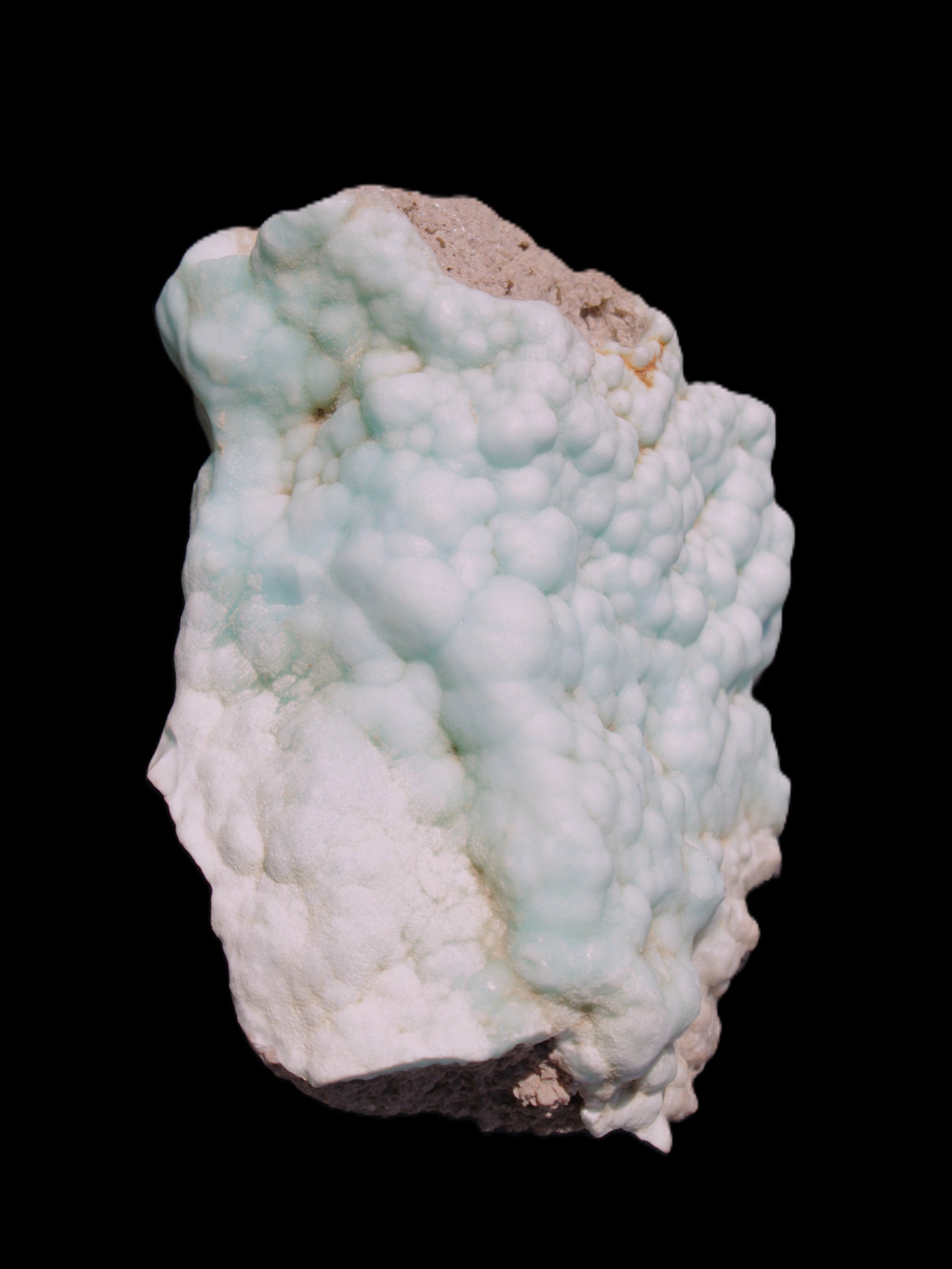 Blue Aragonite Caribbean Calcite specimen 95*48*68mm 352.2g Rocks and Things Store