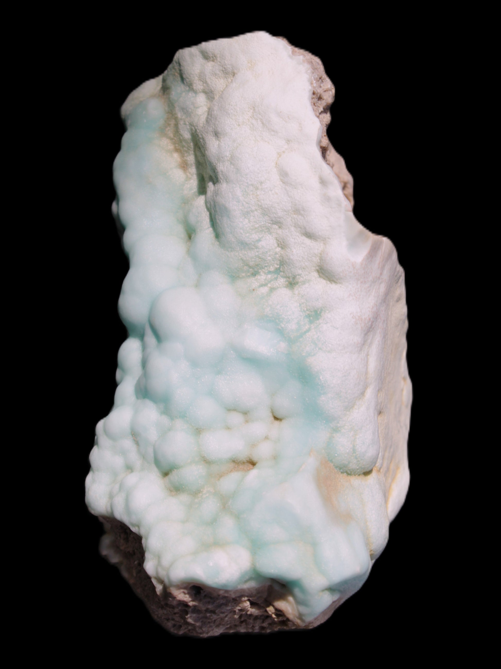 Blue Aragonite Caribbean Calcite specimen 95*48*68mm 352.2g Rocks and Things Store