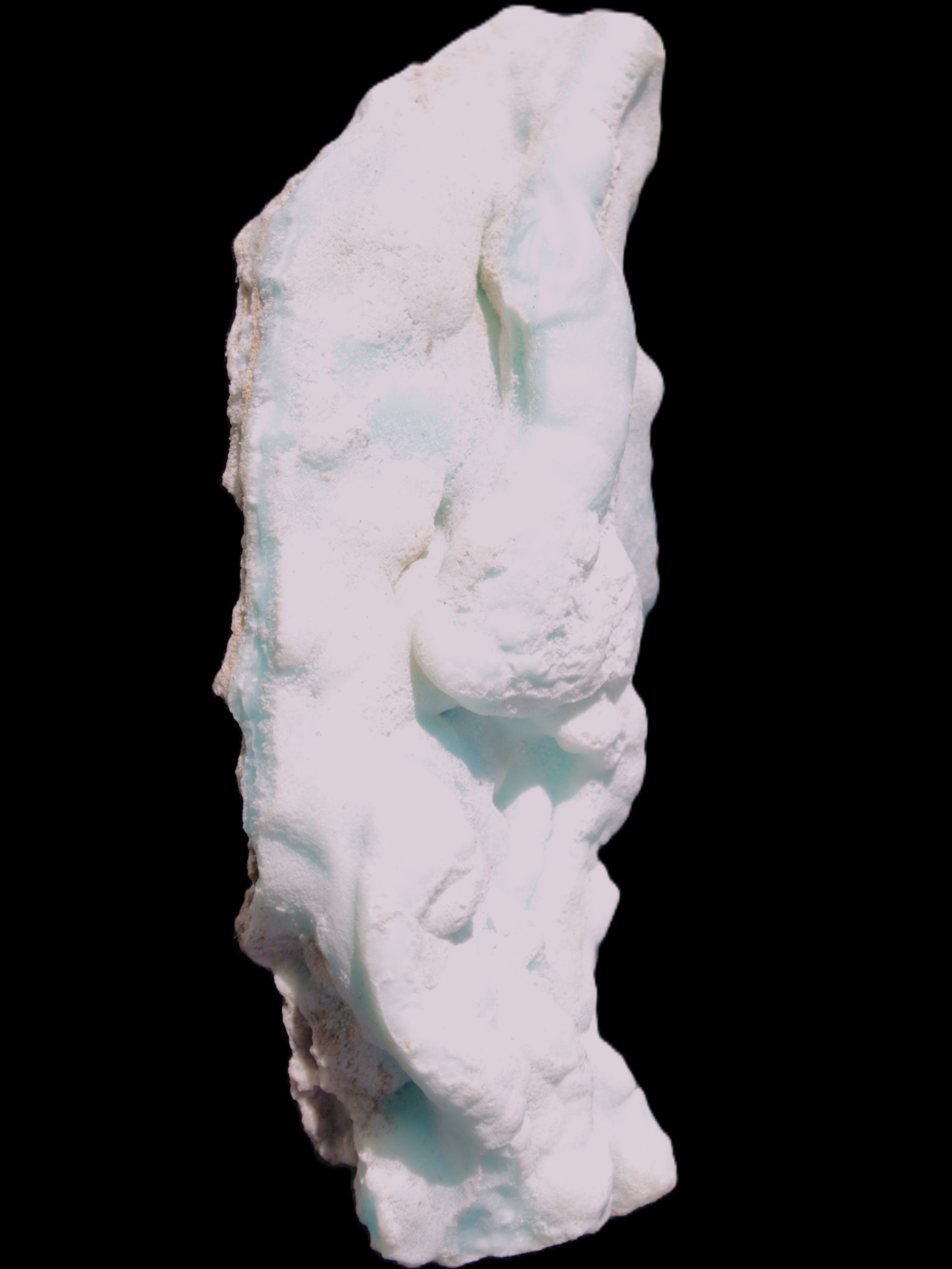 Blue Aragonite specimen 102*22*42mm 100g in sunlight - Rocks and Things Store