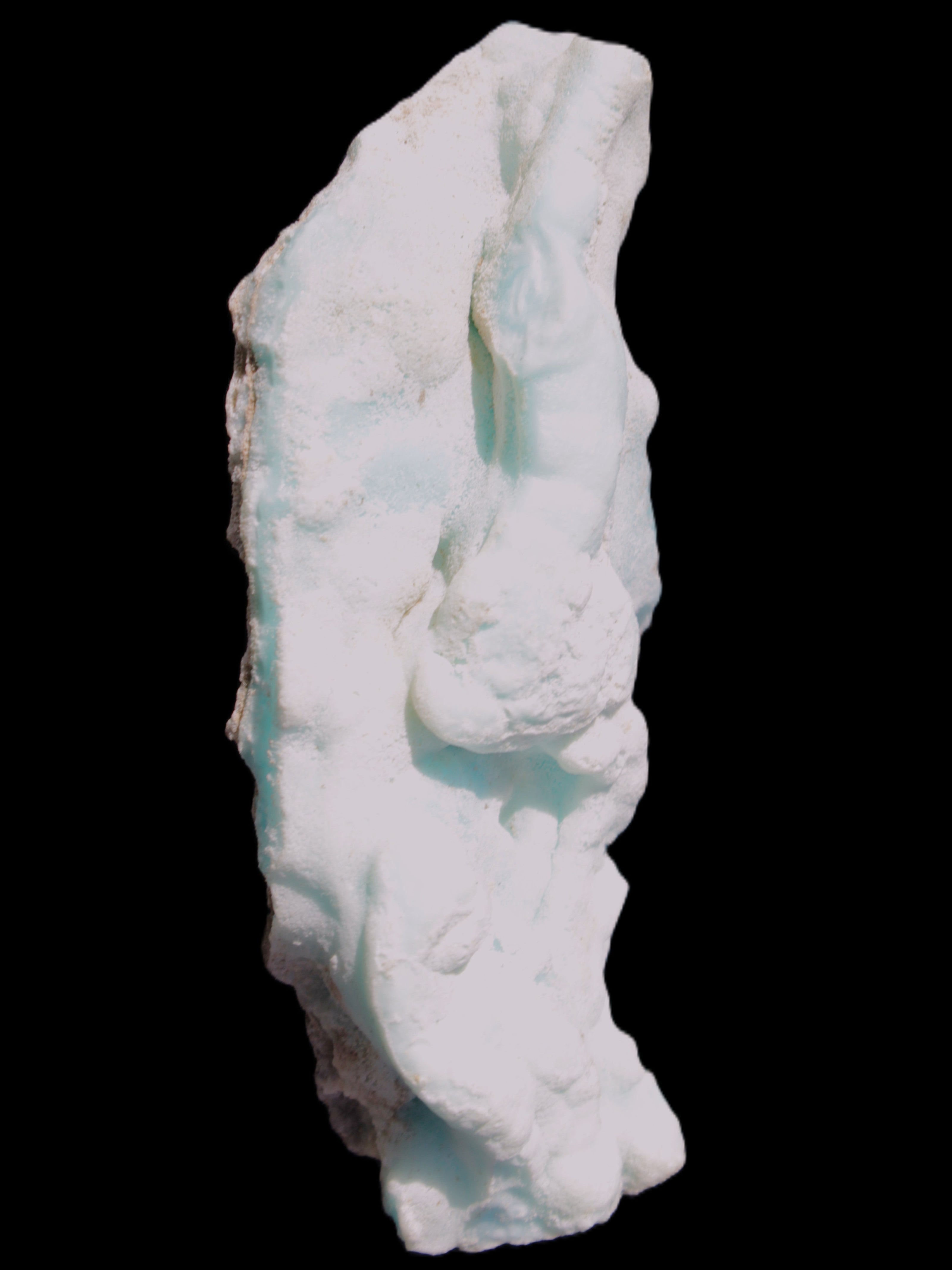 Blue Aragonite specimen 102*22*42mm 100g in sunlight - Rocks and Things Store