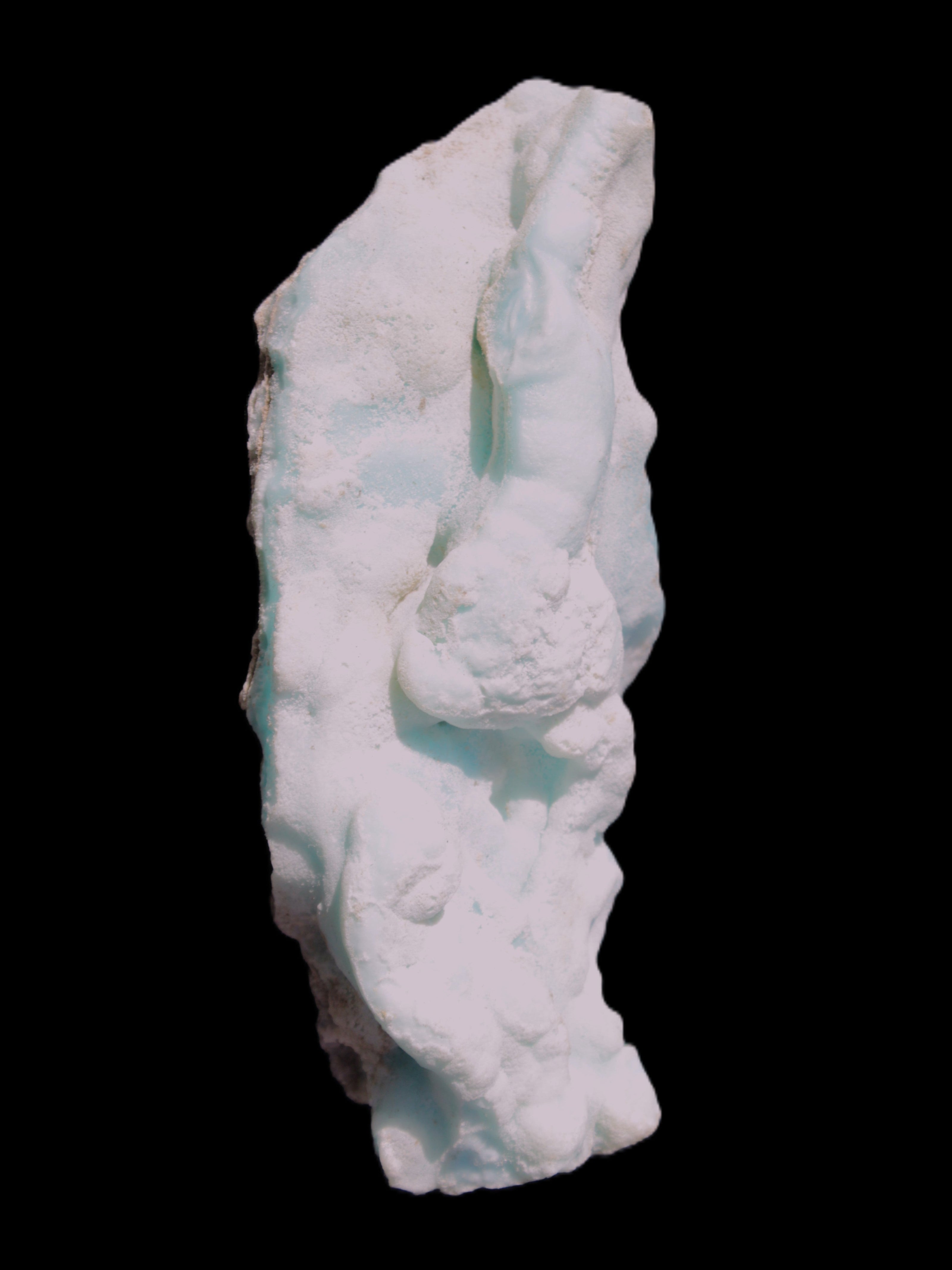 Blue Aragonite specimen 102*22*42mm 100g in sunlight - Rocks and Things Store