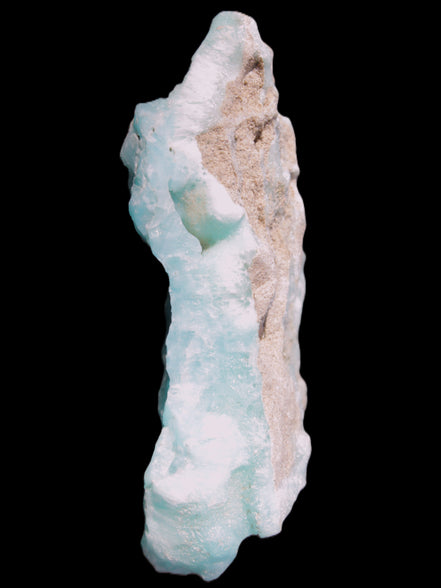 Blue Aragonite specimen 85*23*65mm 122g in sunlight - Rocks and Things Store