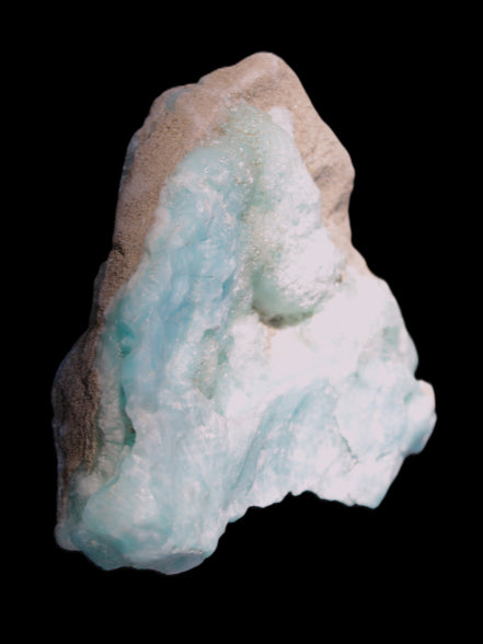 Blue Aragonite specimen 85*23*65mm 122g Rocks and Things Store