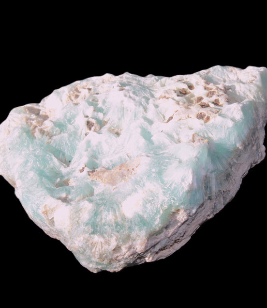 Blue Aragonite specimen 71*22*53mm 94.5g in sunlight -  Rocks and Things Store