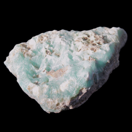 Blue Aragonite specimen 71*22*53mm 94.5g in sunlight -  Rocks and Things Store