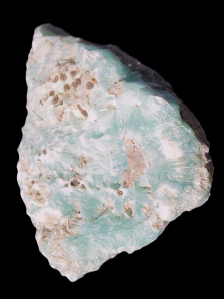 Blue Aragonite specimen 71*22*53mm 94.5g in sunlight - Rocks and Things Store