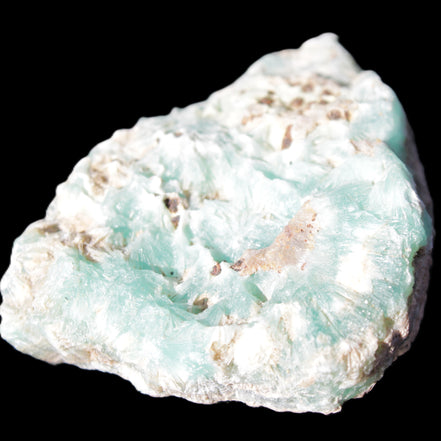 Blue Aragonite specimen 71*22*53mm 94.5g in sunlight - Rocks and Things Store
