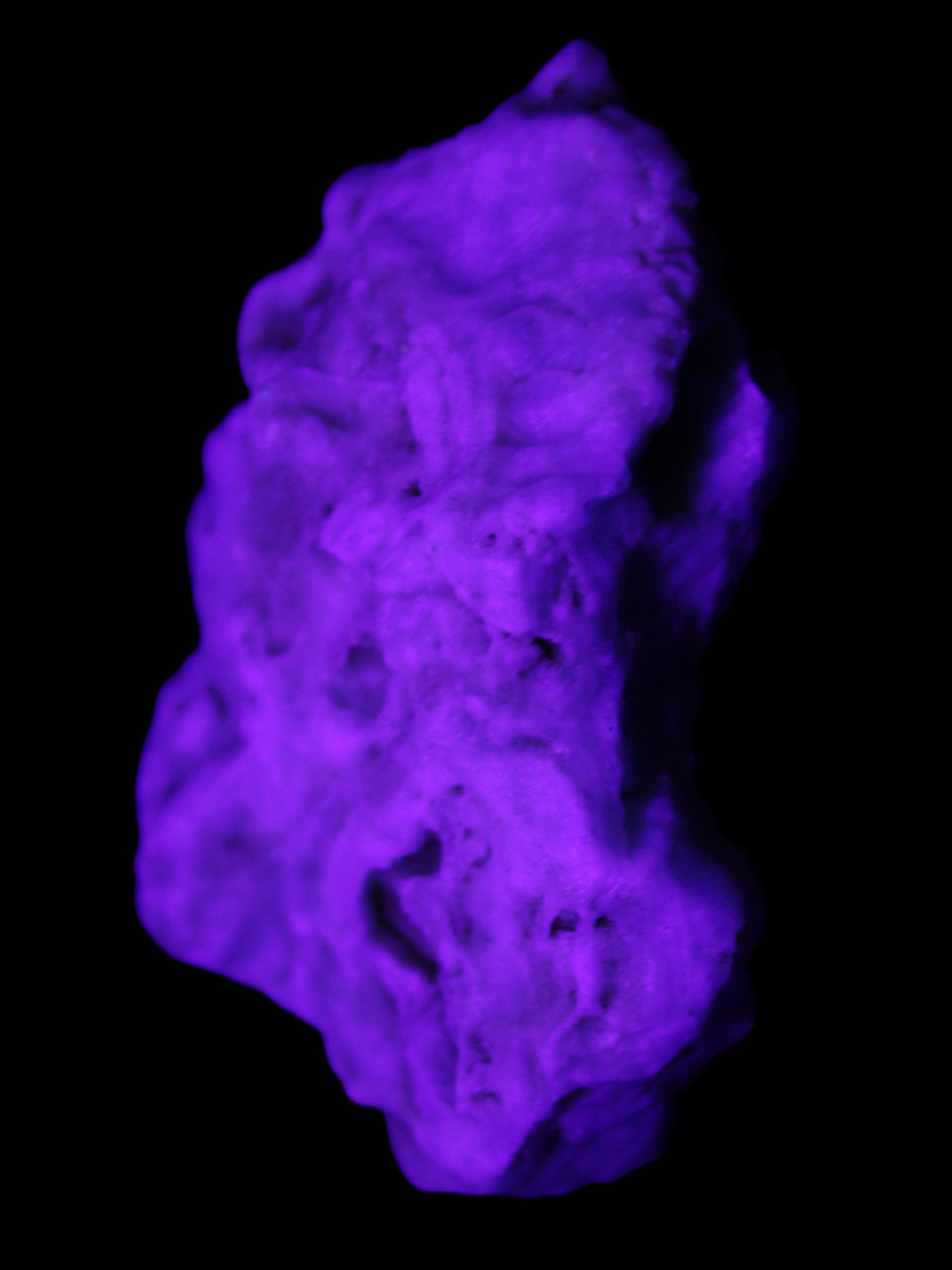 Blue Aragonite 76*22*55mm 88g in sunlight - Rocks and Things Store