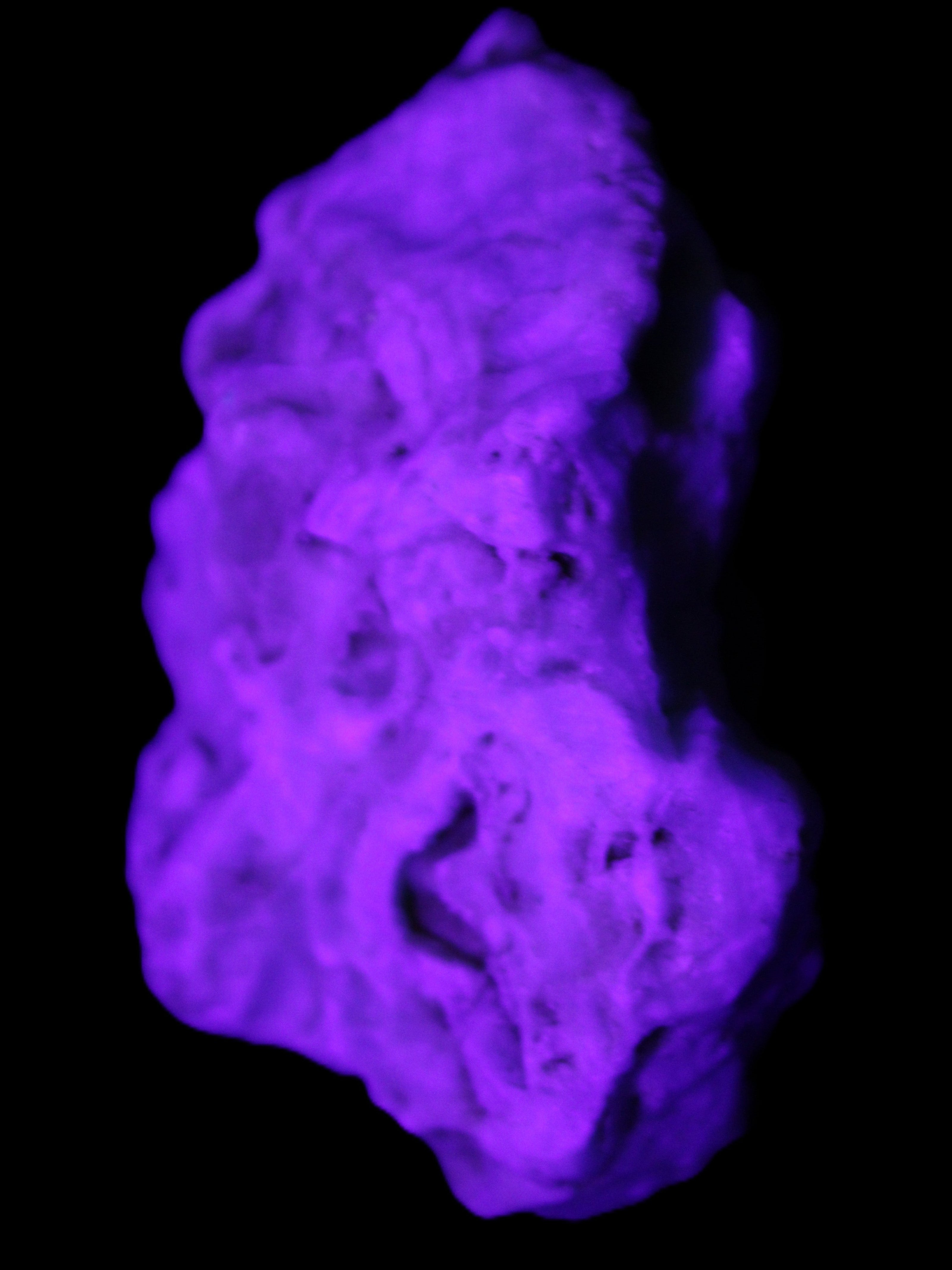 Blue Aragonite 76*22*55mm 88g in sunlight - Rocks and Things Store