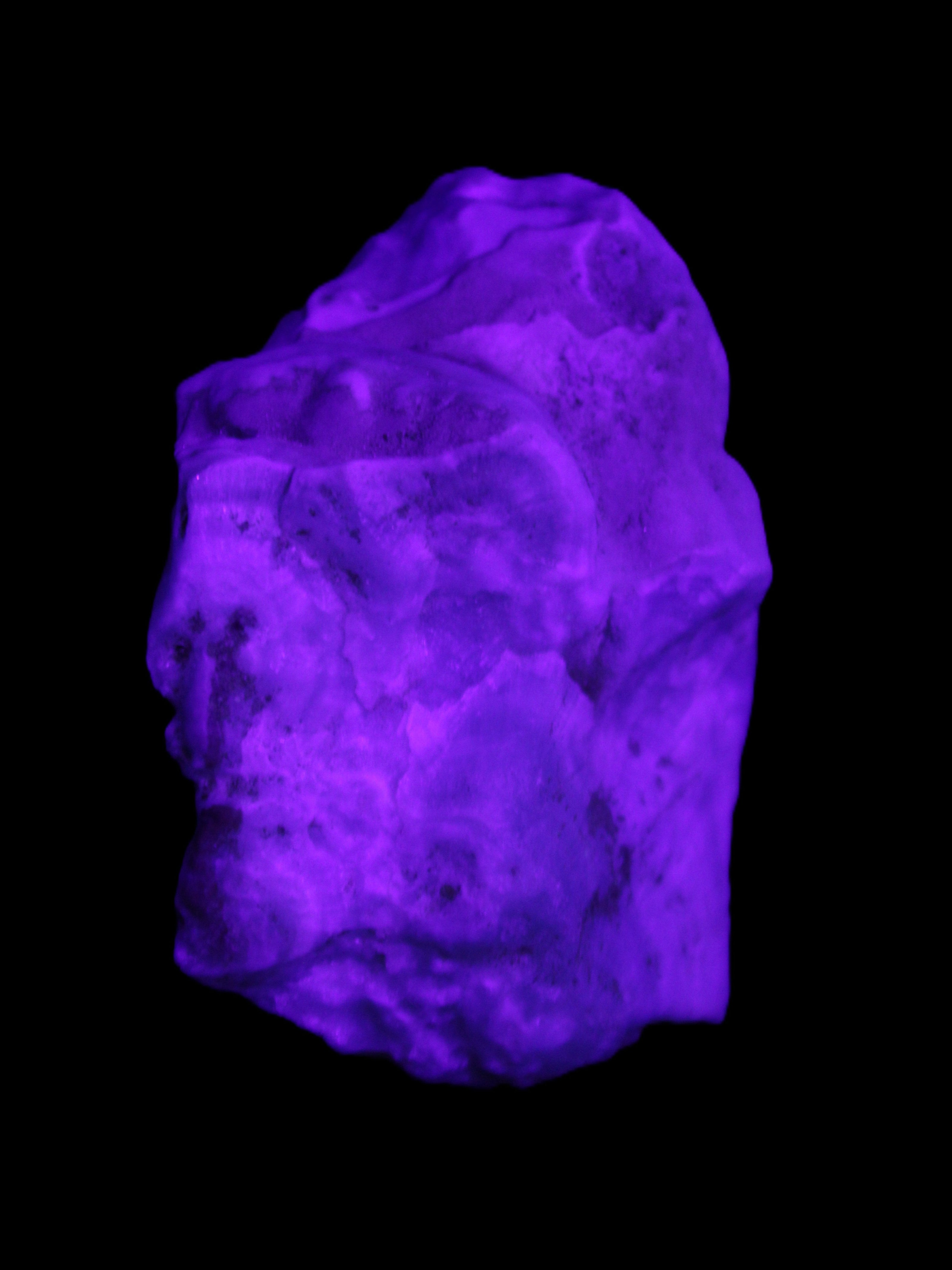 Blue Aragonite specimen 68*25*51mm 84.5g in sunlight - Rocks and Things Store