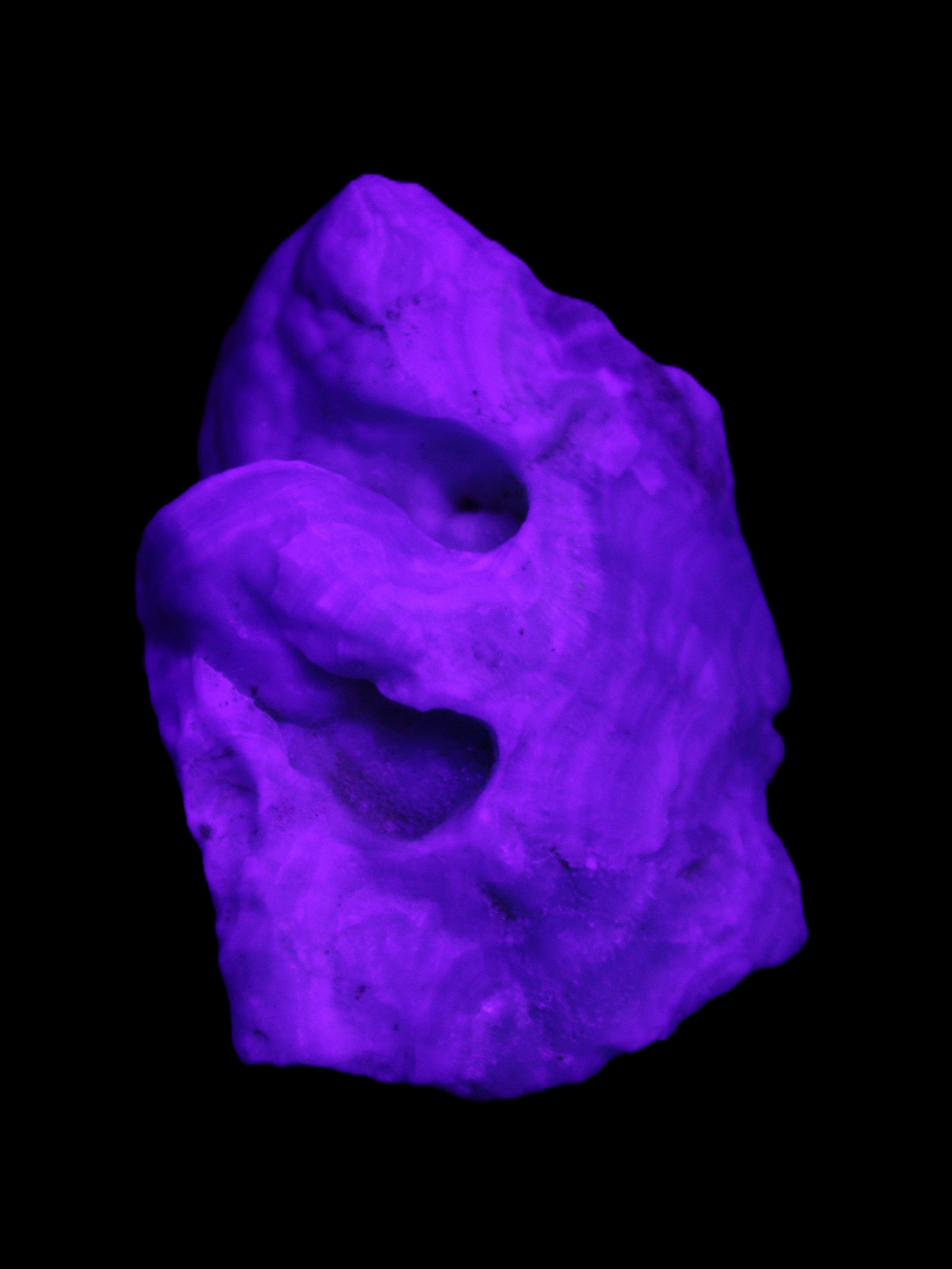 Blue Aragonite specimen 68*25*51mm 84.5g in sunlight - Rocks and Things Store