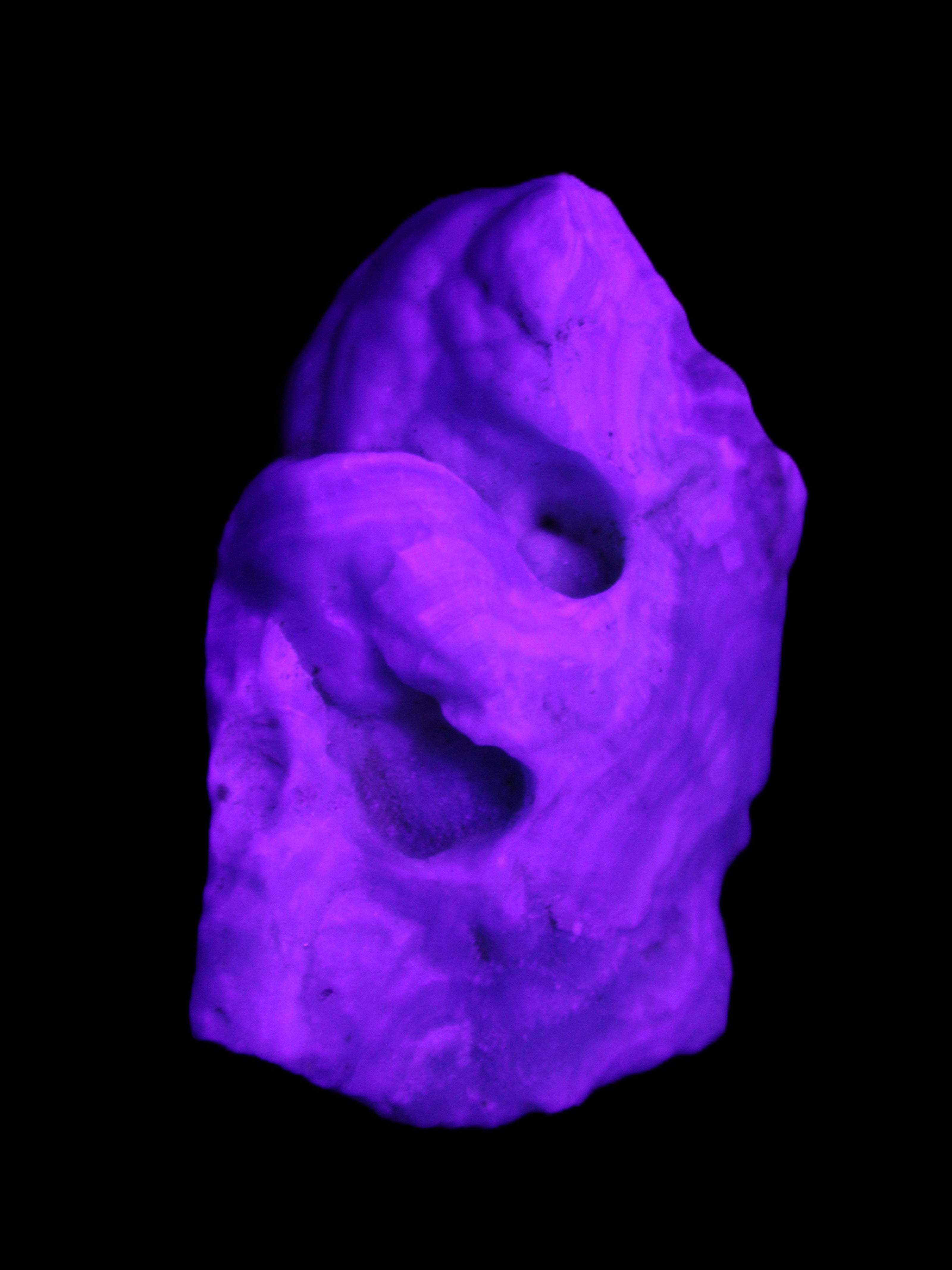 Blue Aragonite specimen 68*25*51mm 84.5g in sunlight - Rocks and Things Store