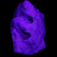 Blue Aragonite specimen 68*25*51mm 84.5g in UV light - Rocks and Things Store