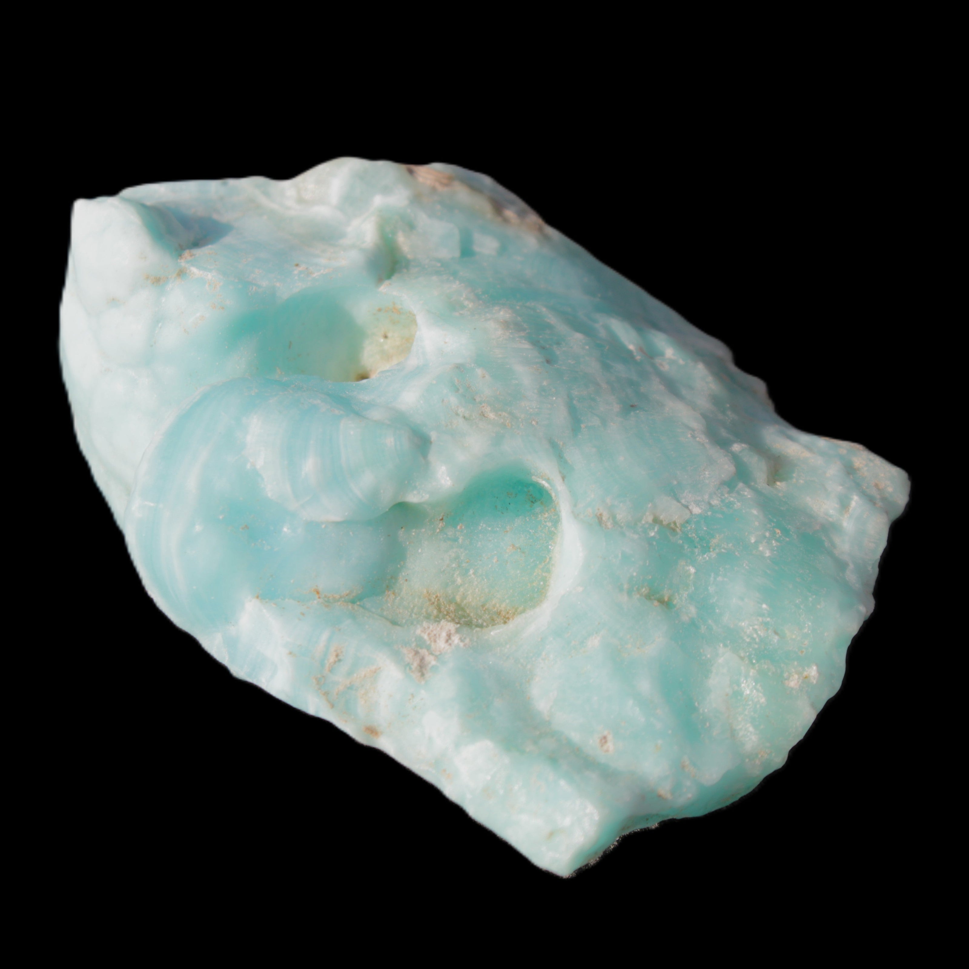 Blue Aragonite specimen 68*25*51mm 84.5g in sunlight-  Rocks and Things Store