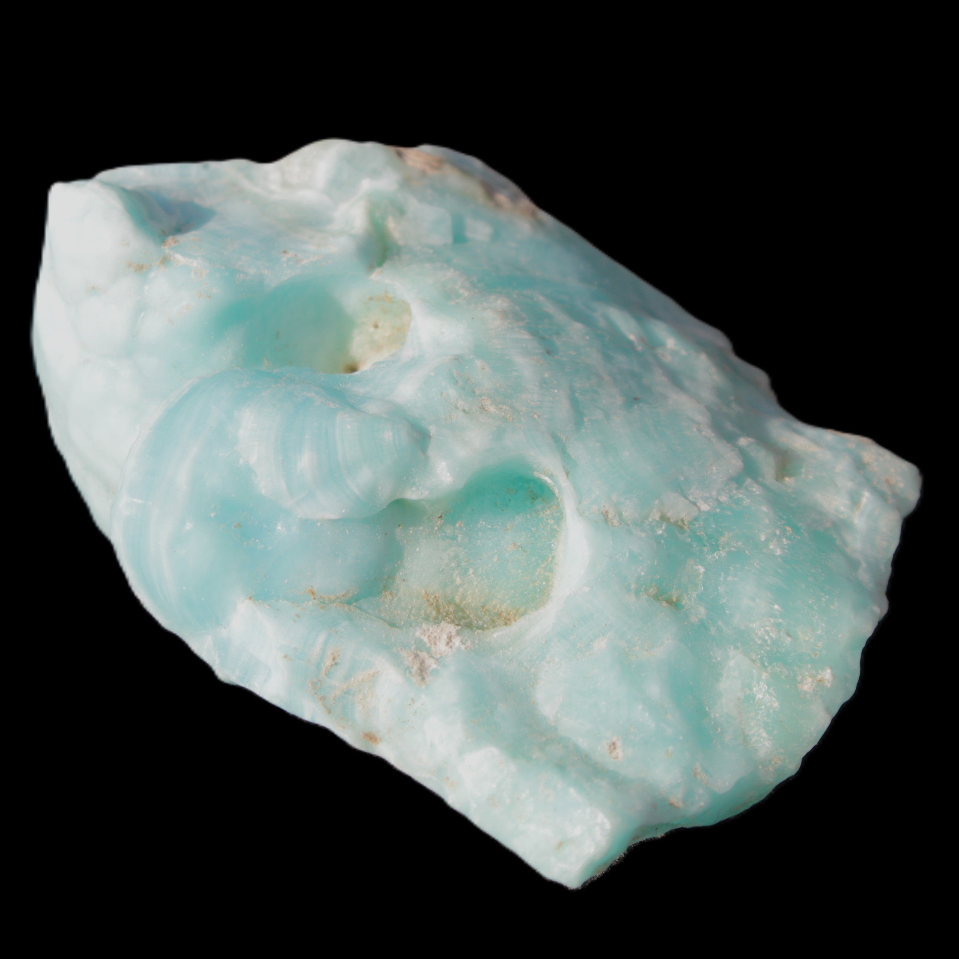 Blue Aragonite specimen 68*25*51mm 84.5g in sunlight- Rocks and Things Store