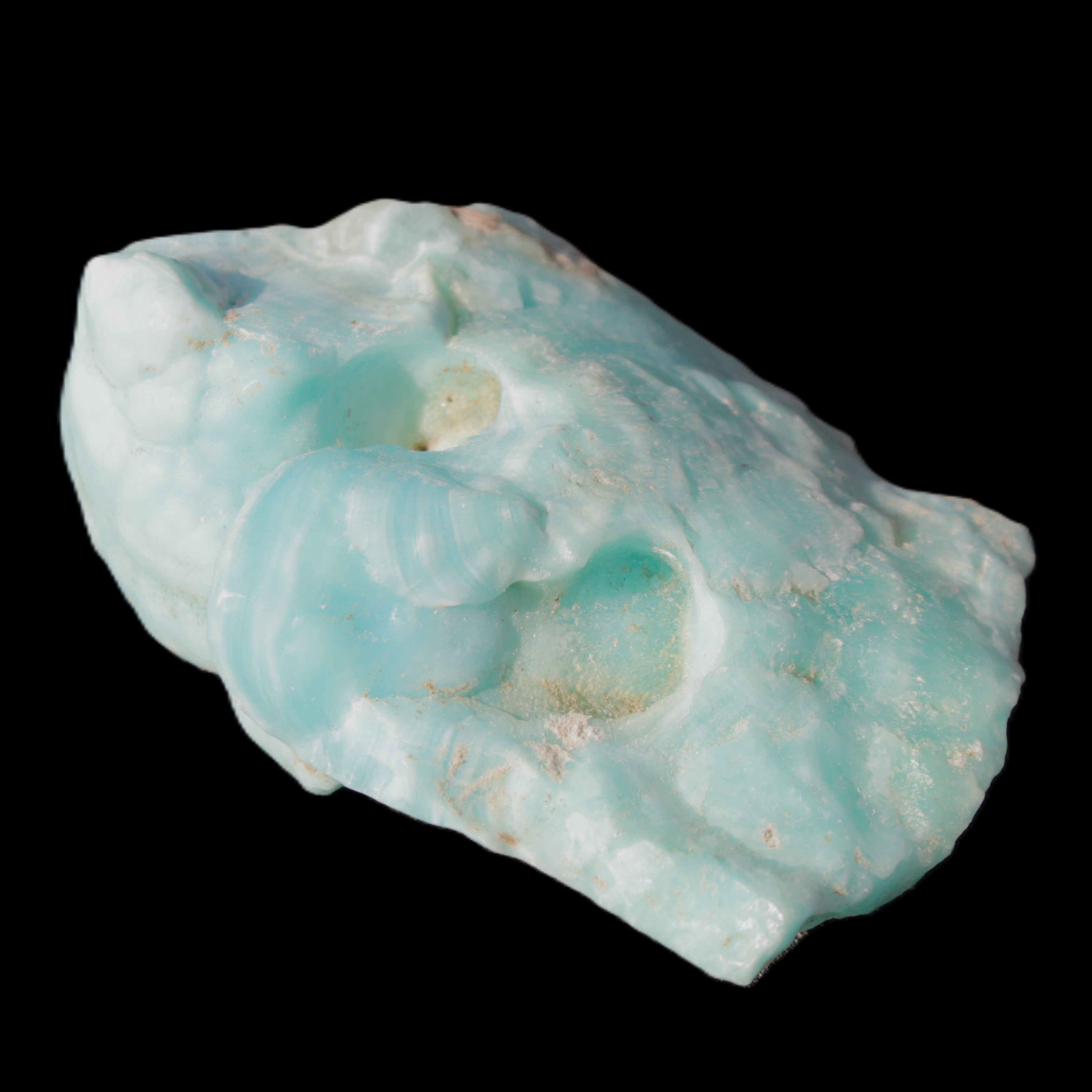 Blue Aragonite specimen 68*25*51mm 84.5g in sunlight- Rocks and Things Store