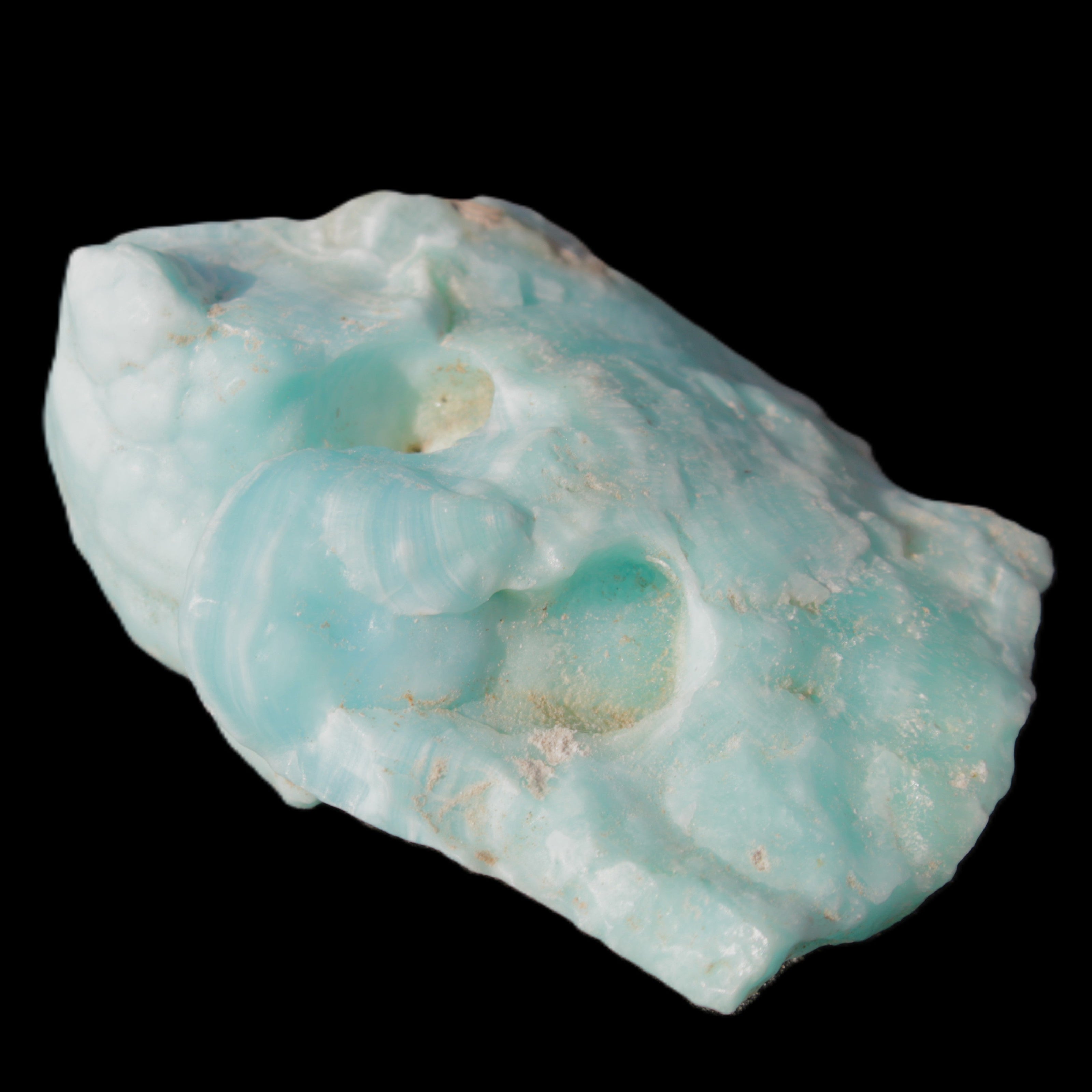 Blue Aragonite specimen 68*25*51mm 84.5g in sunlight- Rocks and Things Store