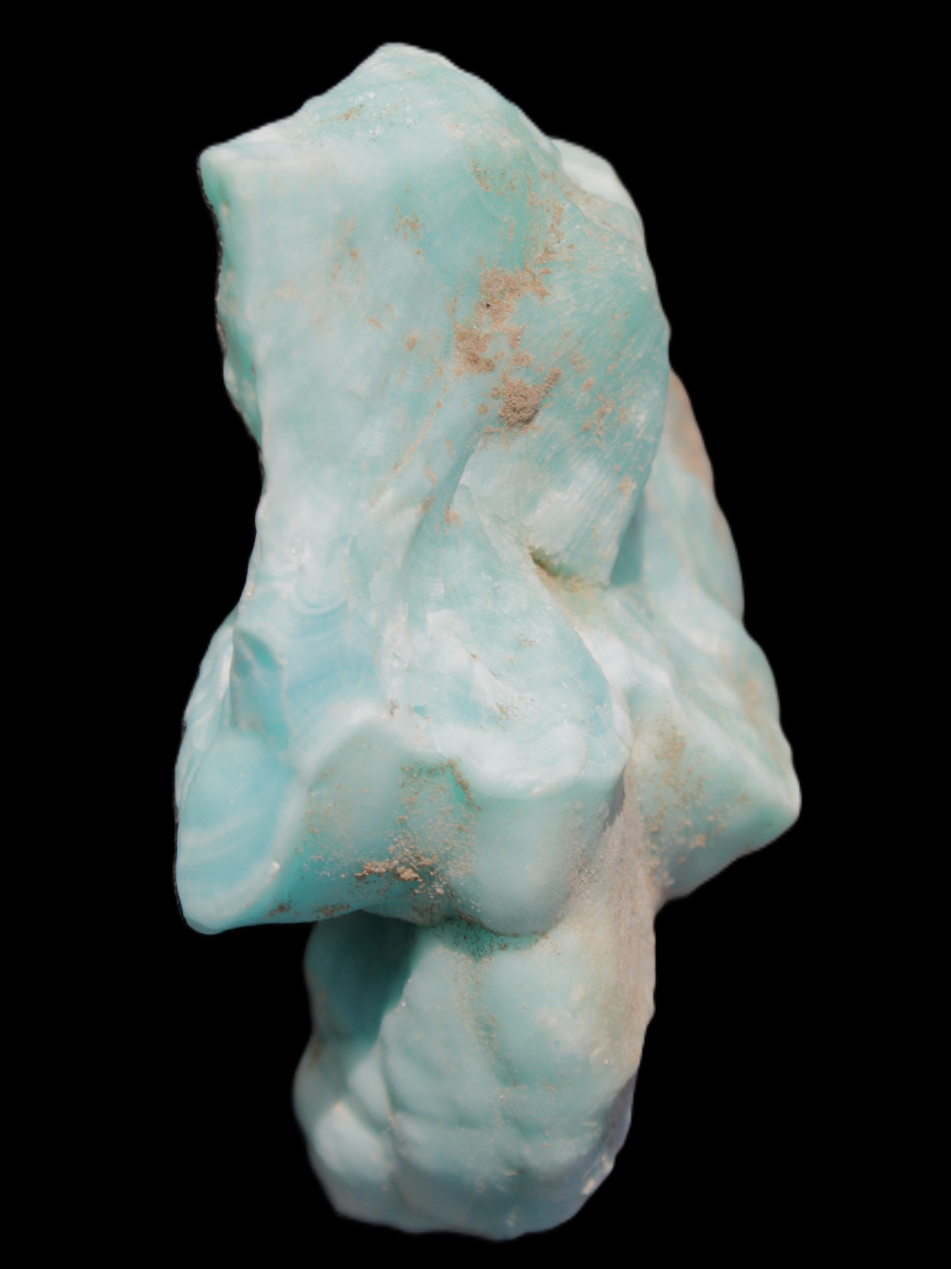 Blue Aragonite specimen 68*25*51mm 84.5g in sunlight- Rocks and Things Store