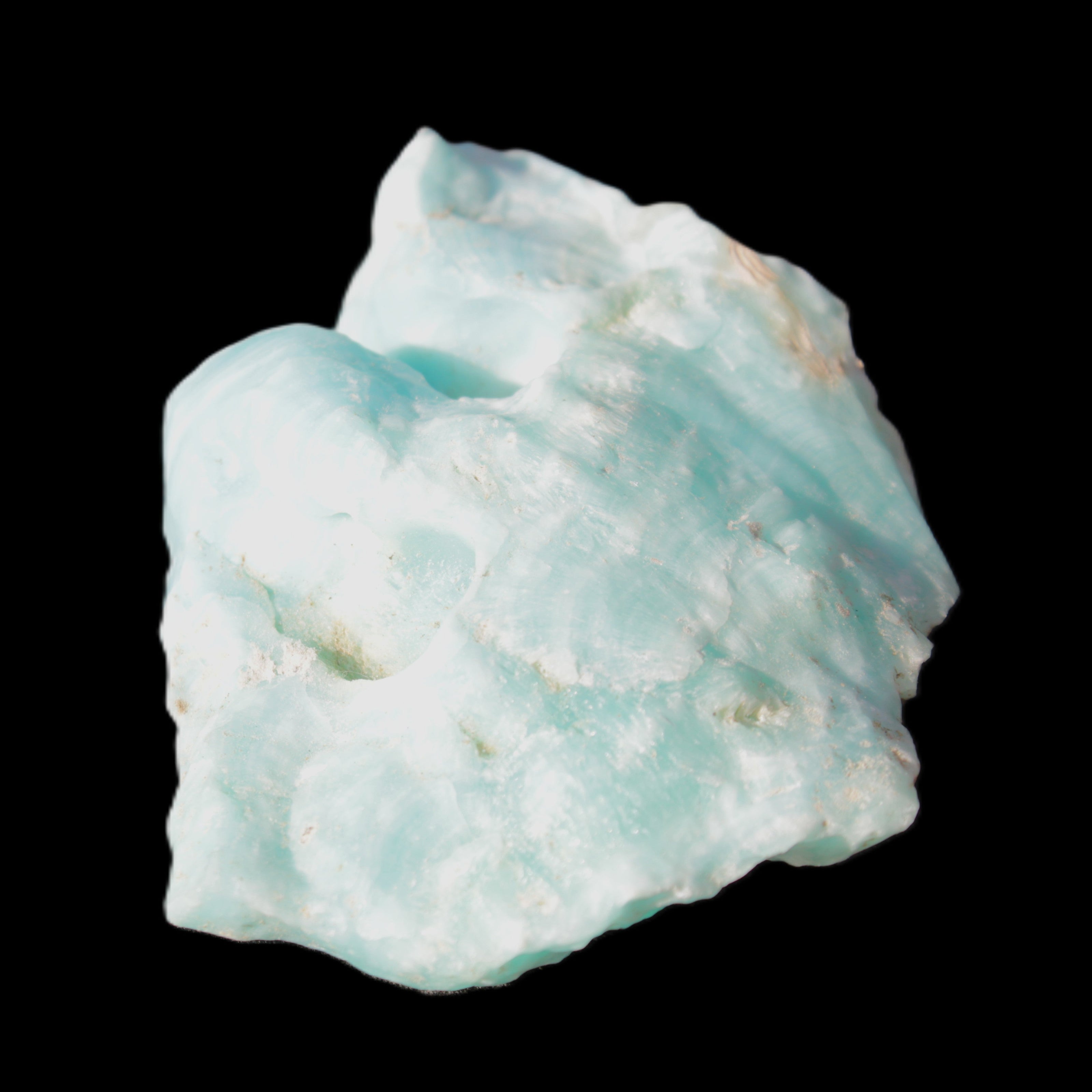 Blue Aragonite specimen 68*25*51mm 84.5g in sunlight- Rocks and Things Store