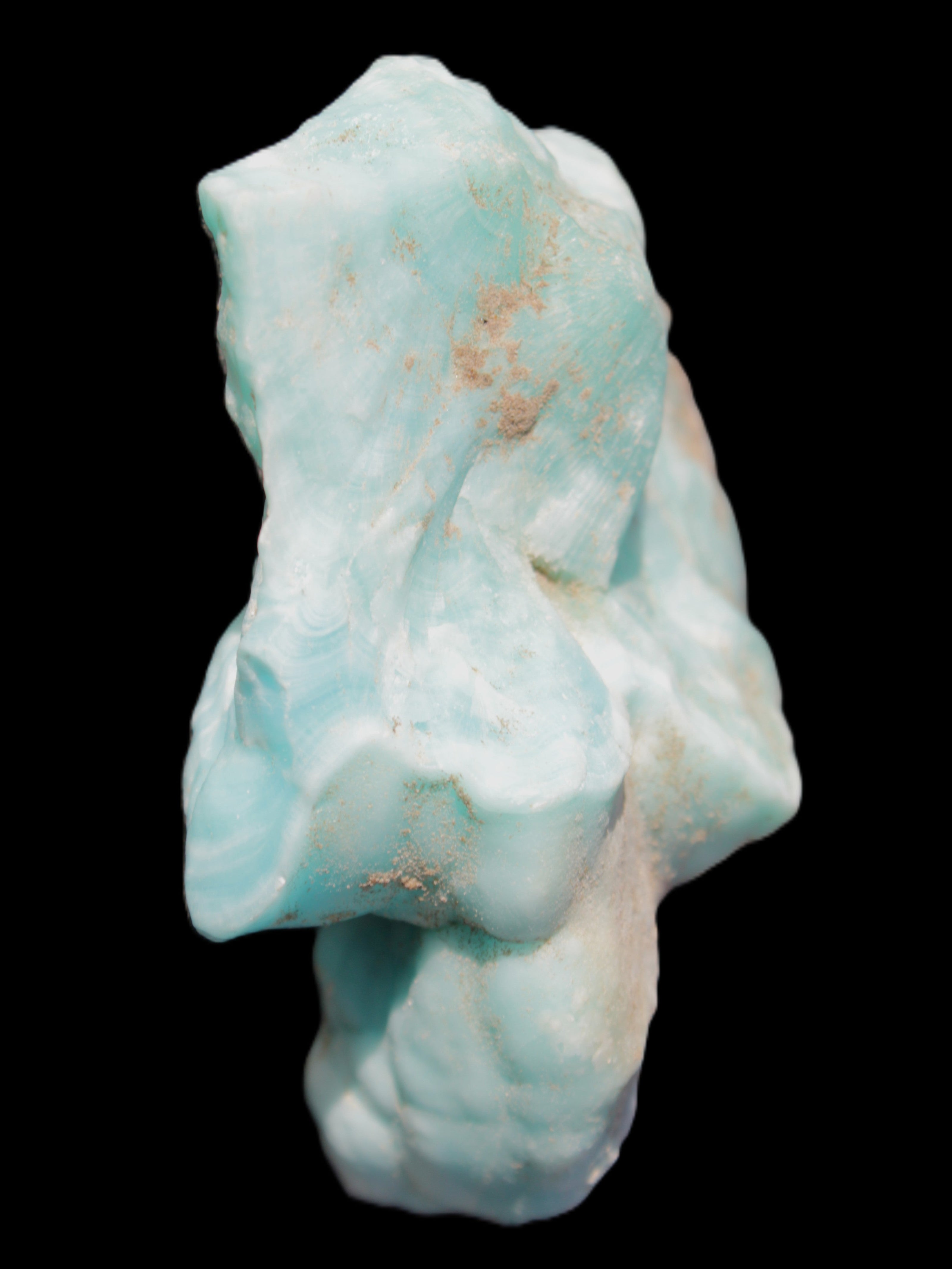 Blue Aragonite specimen 68*25*51mm 84.5g in sunlight- Rocks and Things Store