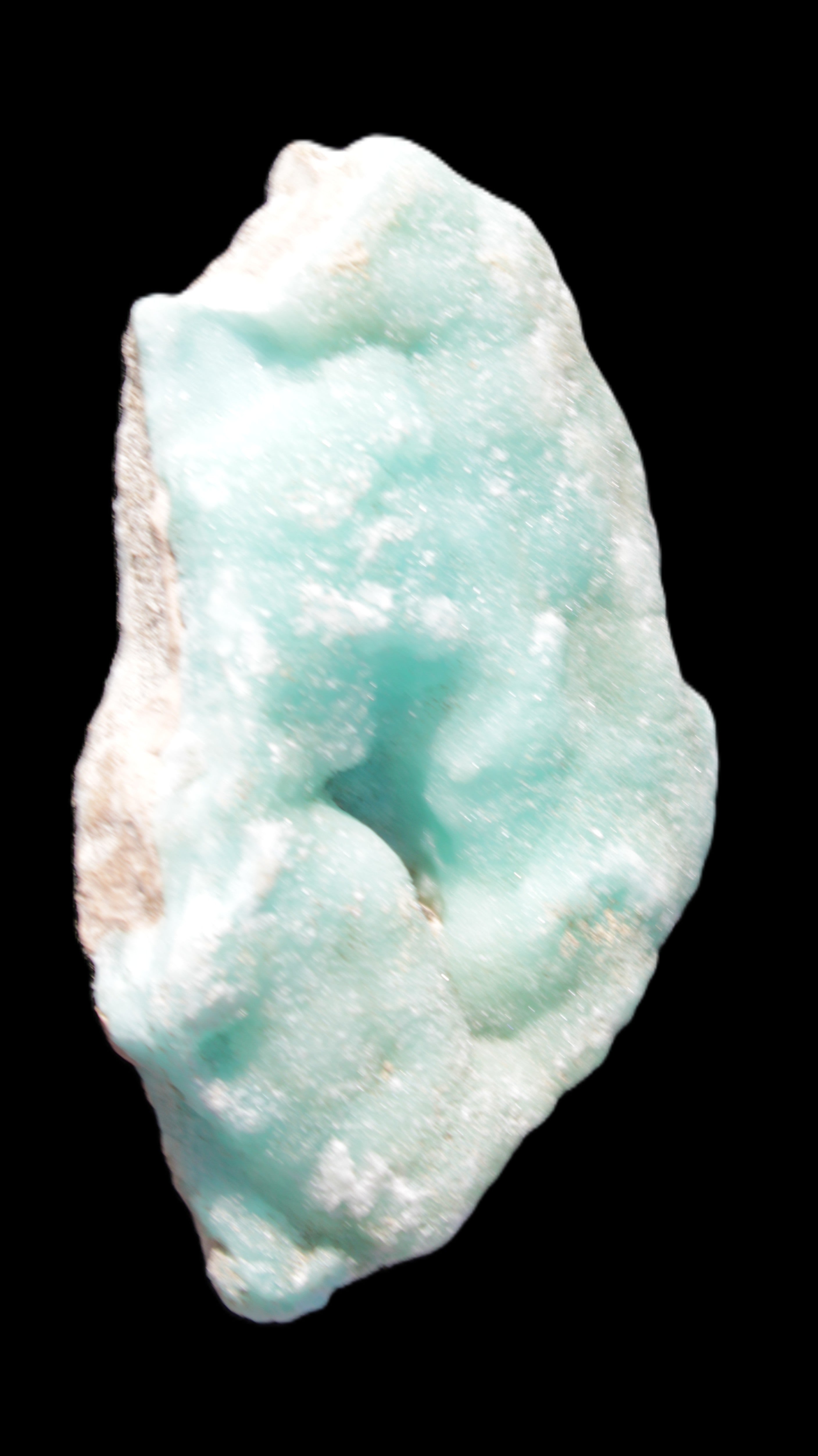 Blue Aragonite 90*23*50mm 131g Rocks and Things Store