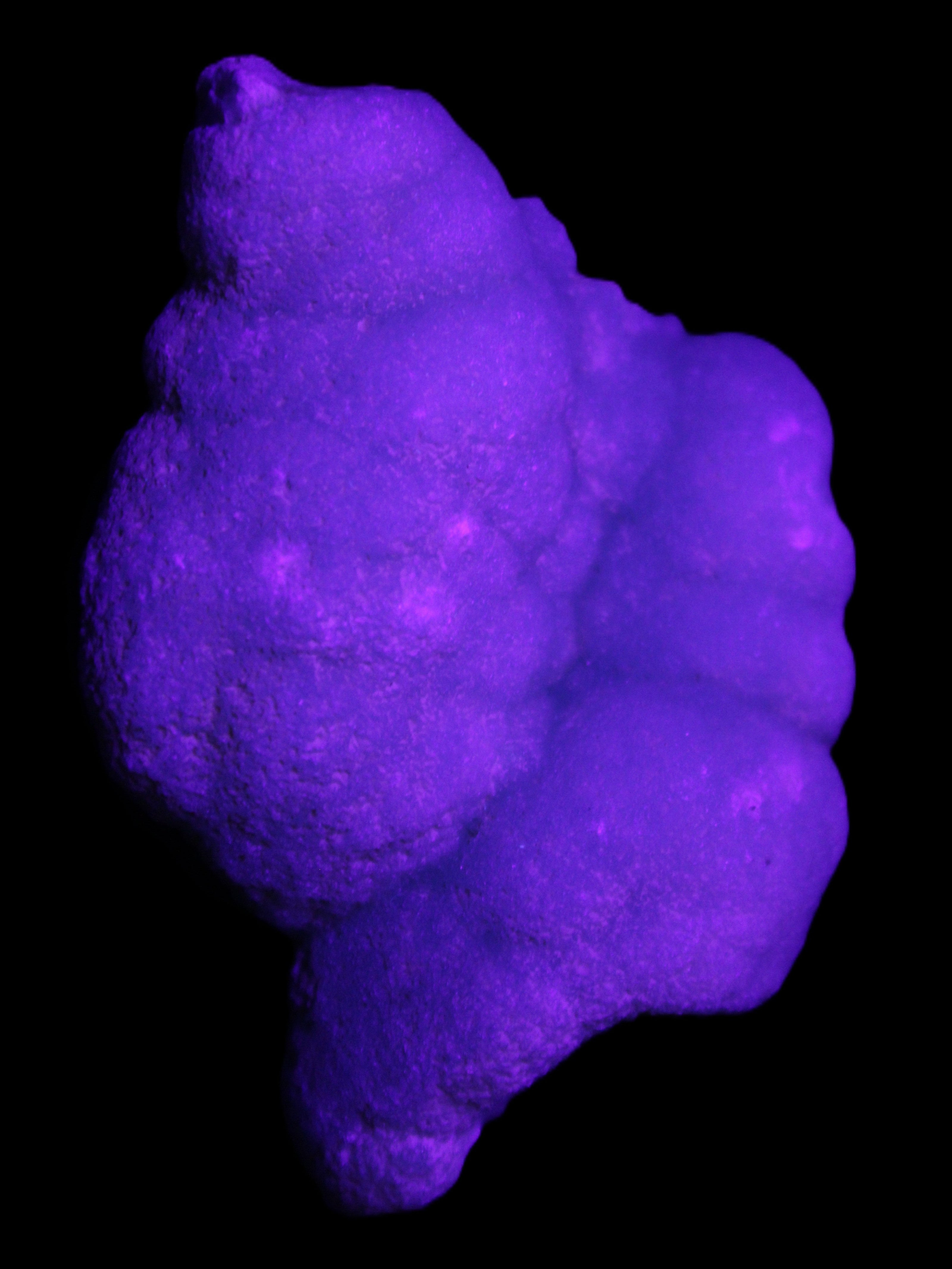 Blue Aragonite specimen 73*22*53mm 100g in sunlight - Rocks and Things Store