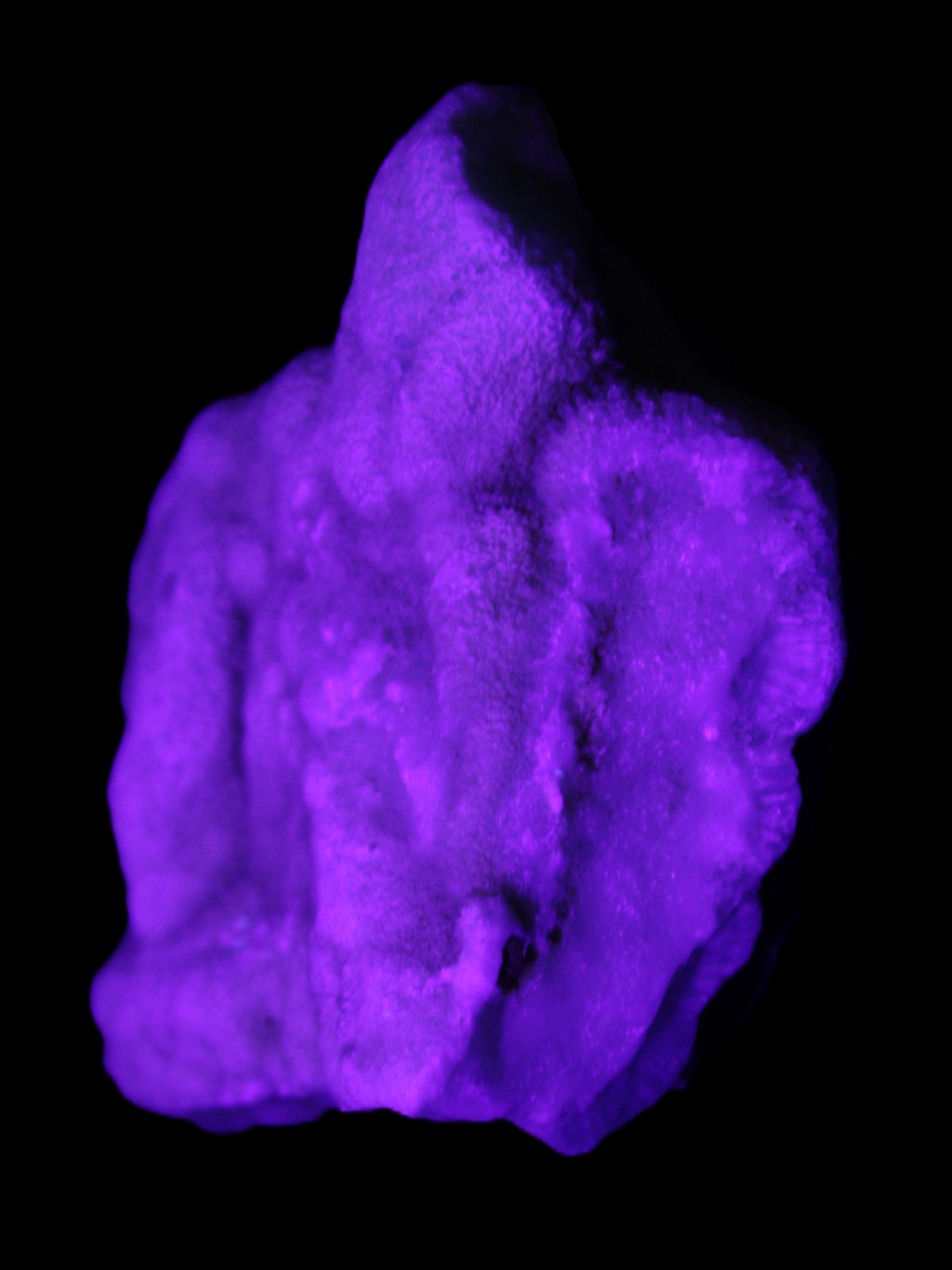 Blue Aragonite specimen 73*22*53mm 100g in sunlight - Rocks and Things Store